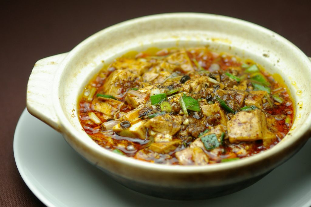 麻婆豆腐【フリー素材】