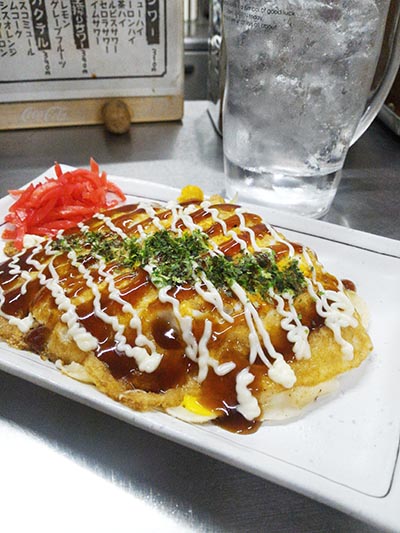 なんで、や 豚平焼 180円