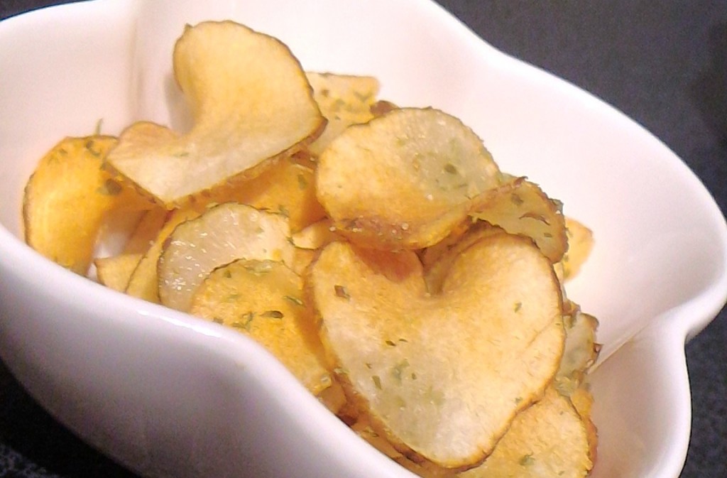 菊芋のポテトチップス